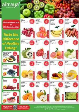 Buy Fresh Vegetables & Fruits at Best Price - Shop Now In Al Maya Dubai,Abu Dhabi,Sharjah / Ajman,Al Ain,Ras al Khaimah