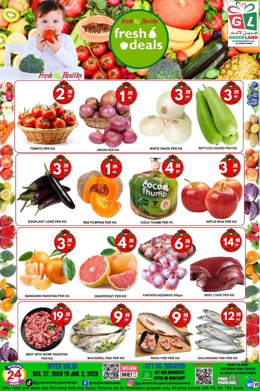 New Year Offer - Shop Now In Green Land Hypermarket Dubai