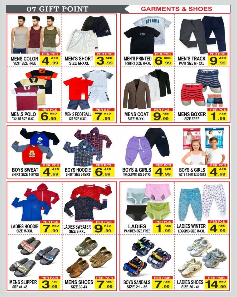 End of Year Deals! In Gift Point Department Store Dubai