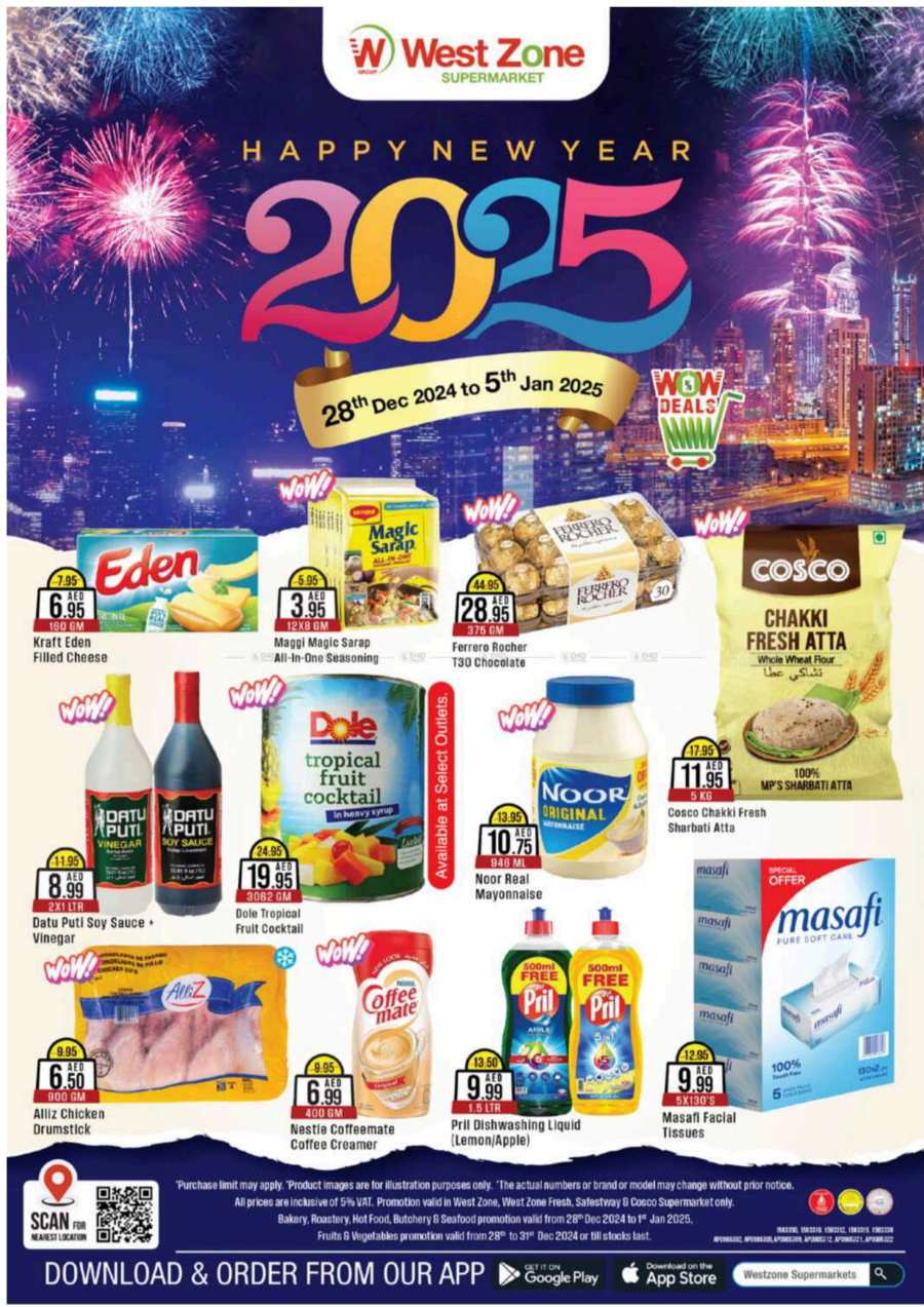 New Year Offer - Shop Now In West Zone Supermarket Abu Dhabi