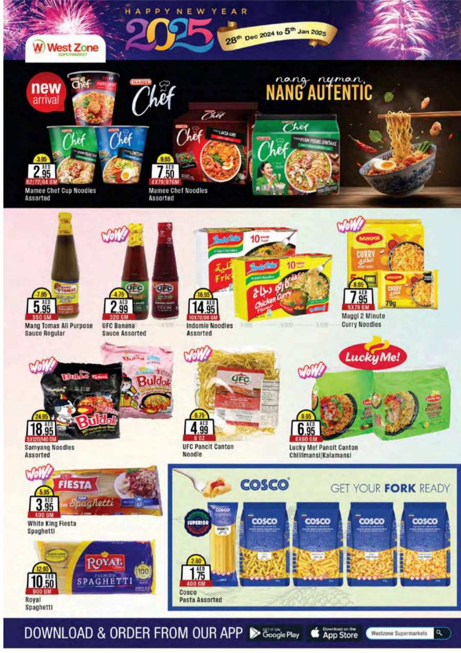 New Year Offer - Shop Now In West Zone Supermarket Abu Dhabi