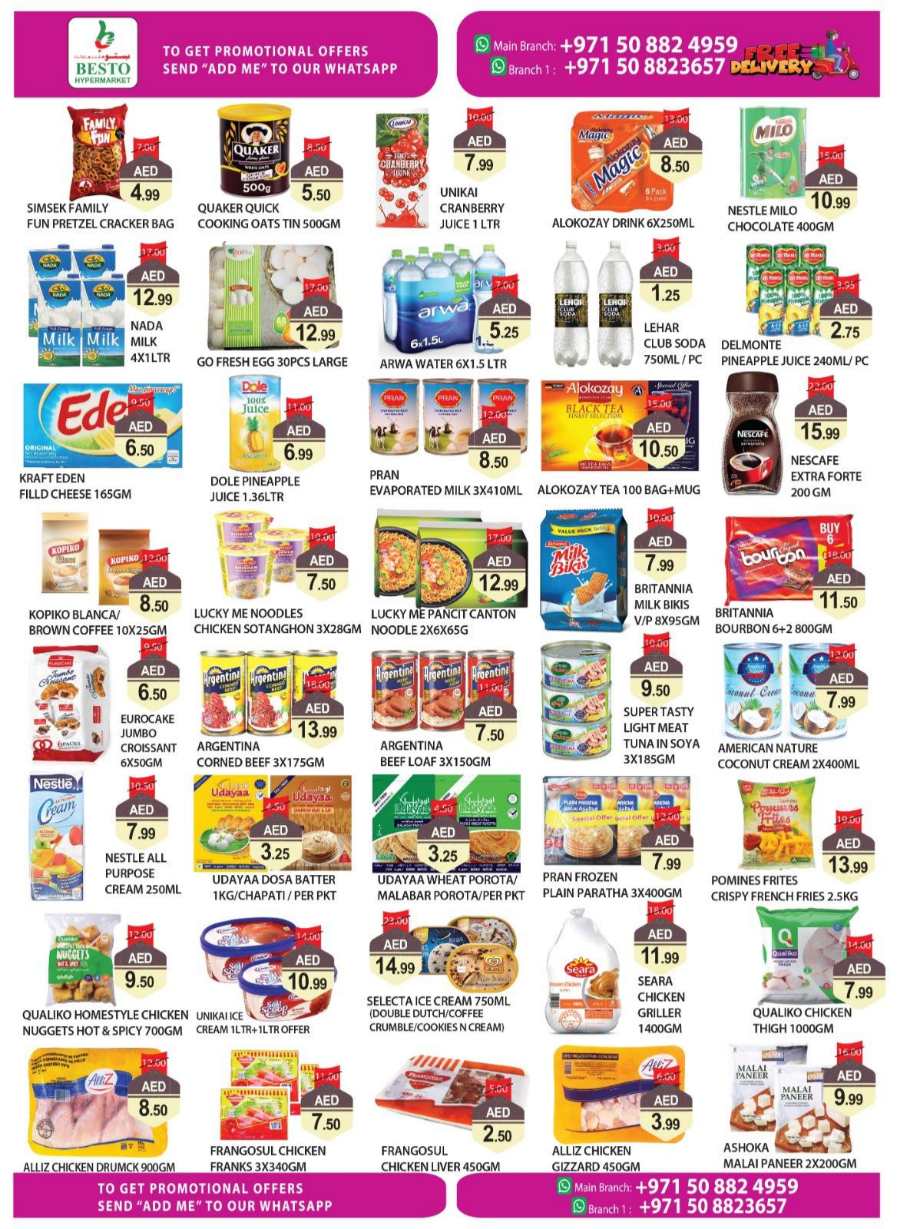 Weekly Saver: Save Big on Top Products! In Besto Hypermarket Abu Dhabi