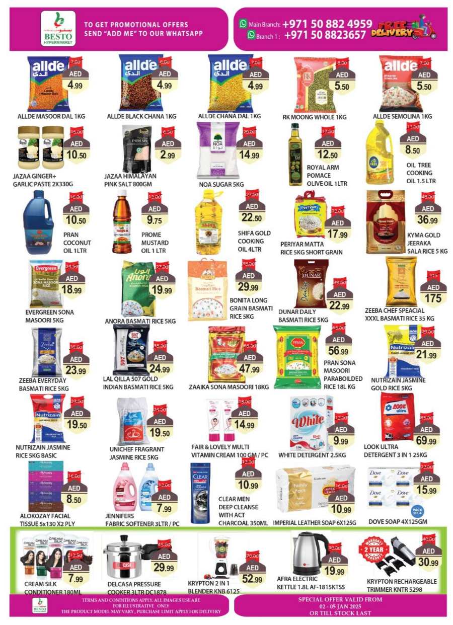 Weekly Saver: Save Big on Top Products! In Besto Hypermarket Abu Dhabi