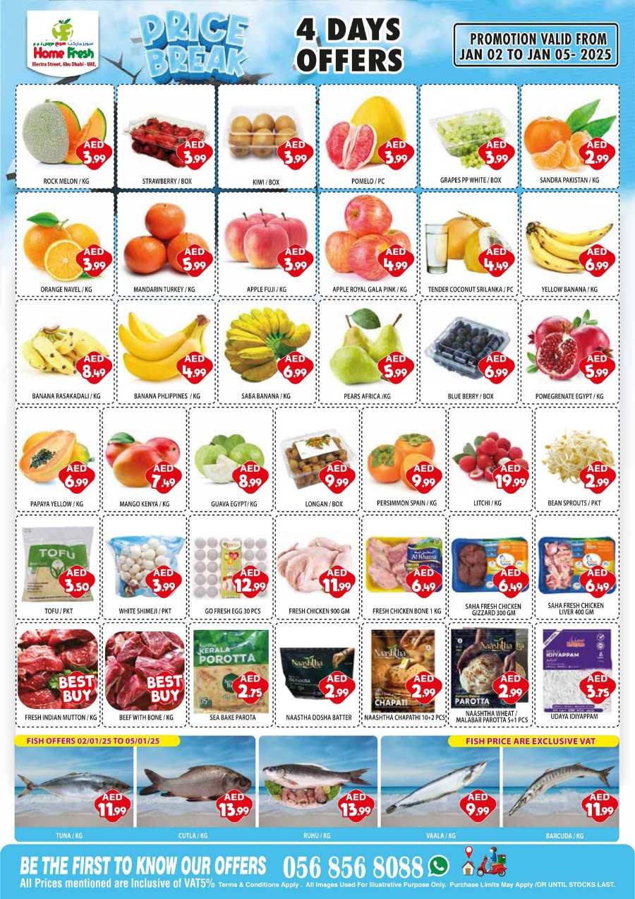 The Big Saver: Weekly Steals & Offers! In Home Fresh Abu Dhabi