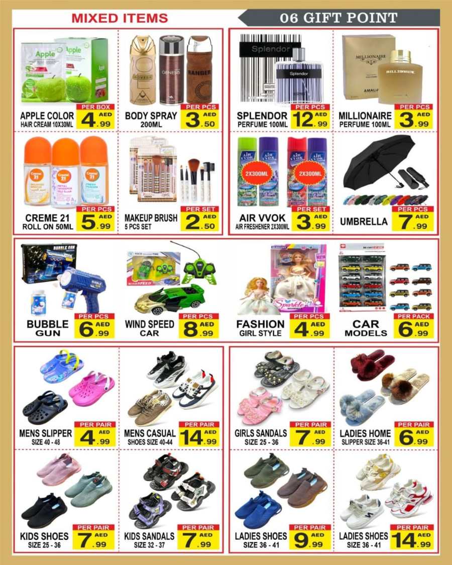 Weekend Deals: Hot Sales at Unbeatable Prices In Gift Point Department Store Dubai