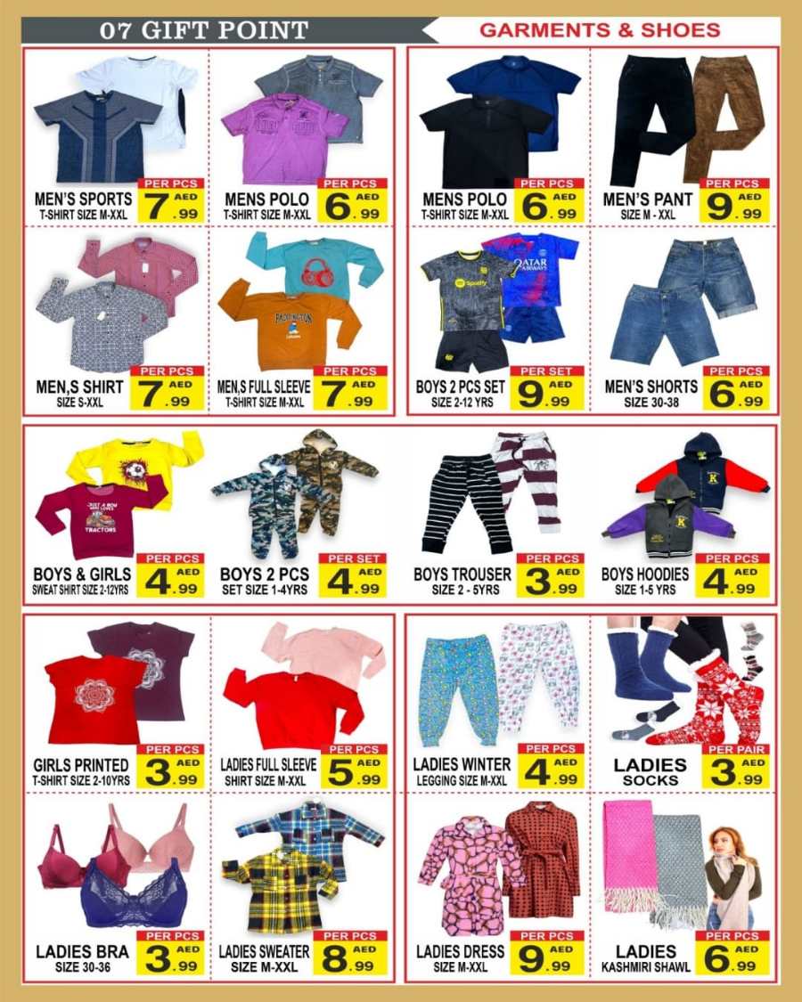 Weekend Deals: Hot Sales at Unbeatable Prices In Gift Point Department Store Dubai