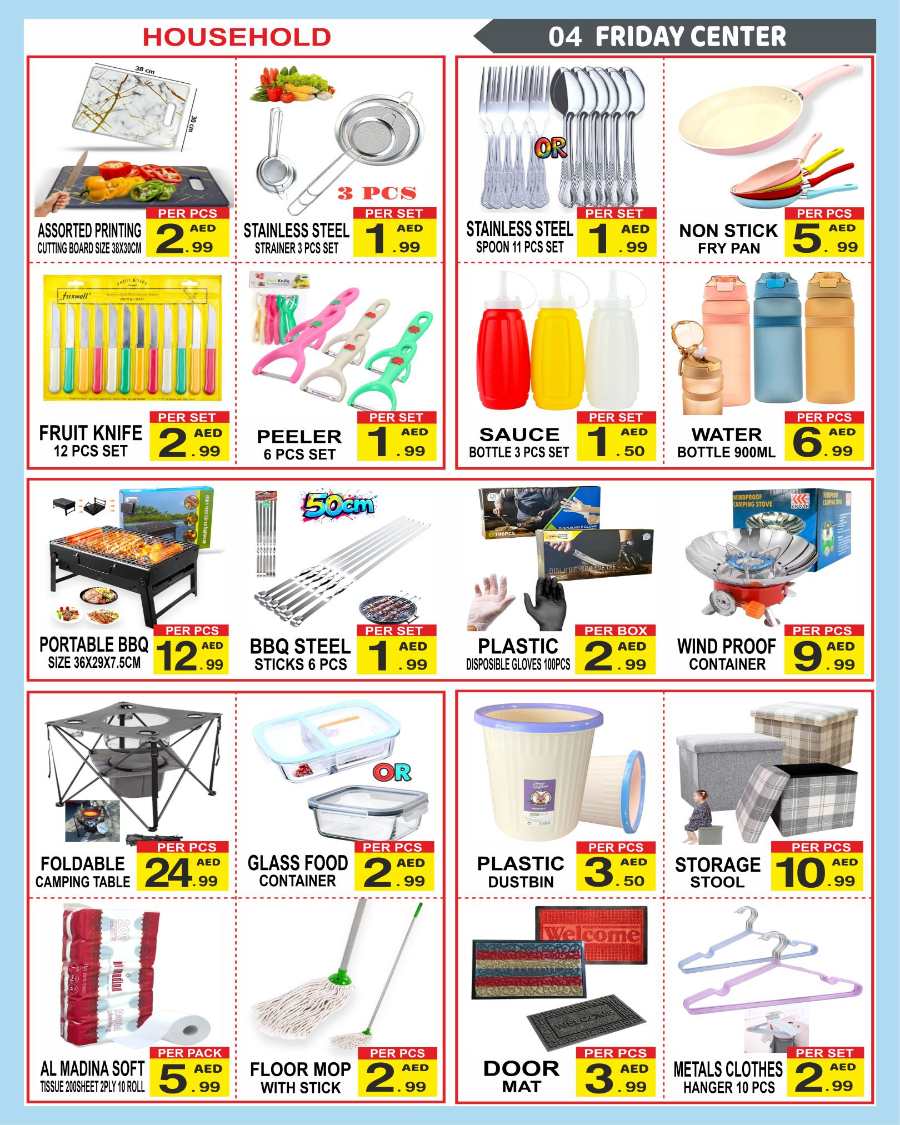 Weekend Sale: 40% Off Grocery & Household Essentials! In Friday Center Sharjah / Ajman