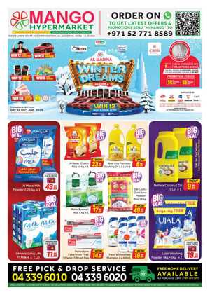 Weekend Savings: 40% Off Grocery, Household & Daily Needs! In Mango Hypermarket Dubai