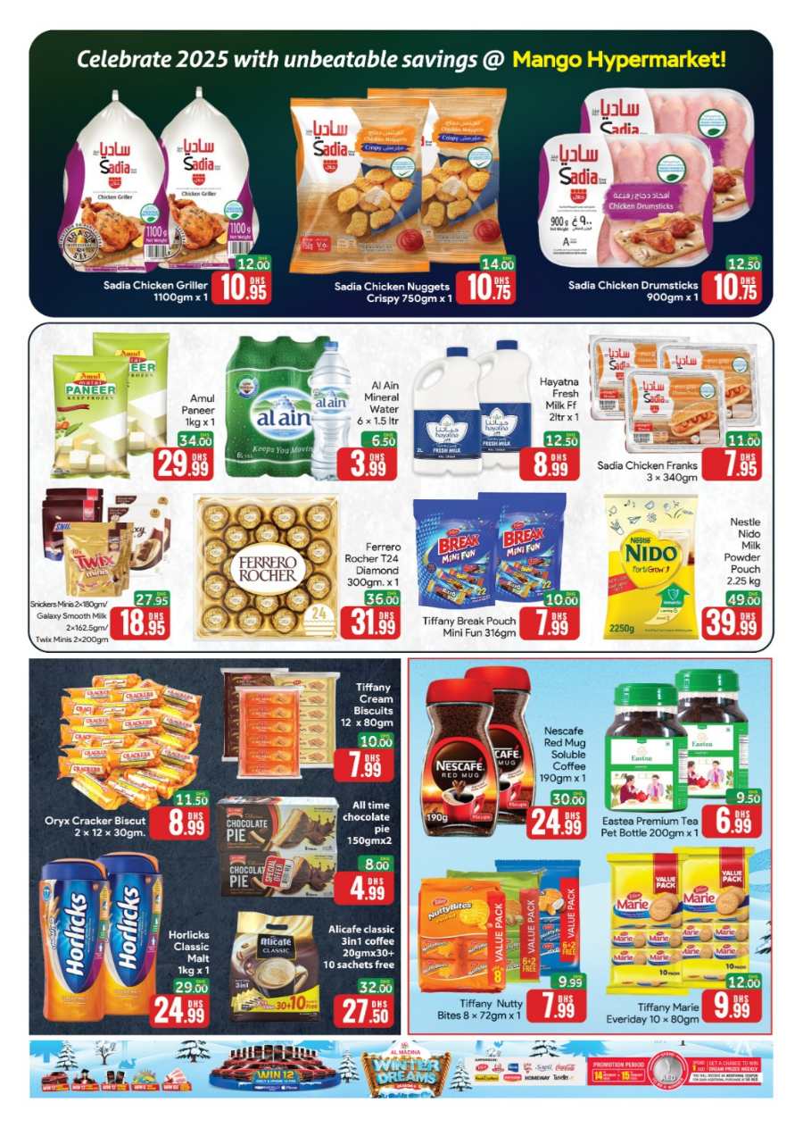 Weekend Savings: 40% Off Grocery, Household & Daily Needs! In Mango Hypermarket Dubai