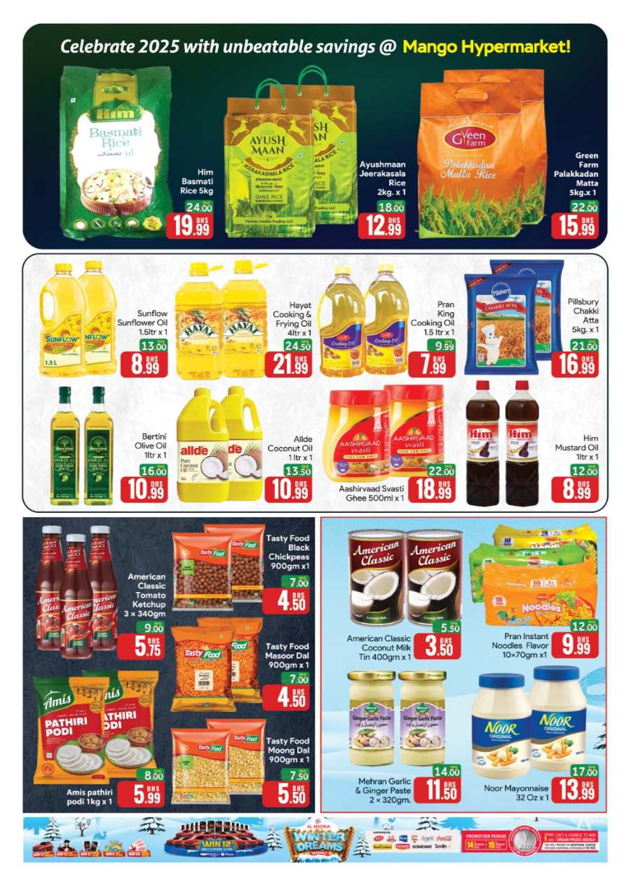 Weekend Savings: 40% Off Grocery, Household & Daily Needs! In Mango Hypermarket Dubai