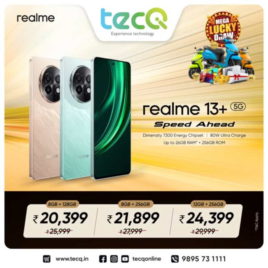 Realme Mobile at Best Price - Shop Now In tecq Trivandrum