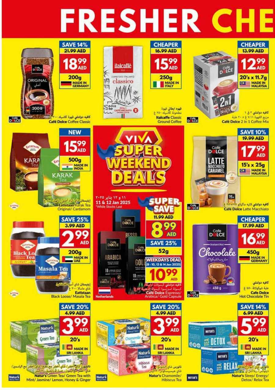 Weekly Deals: 40% Off Groceries & Fresh Food In VIVA Supermarket Abu Dhabi