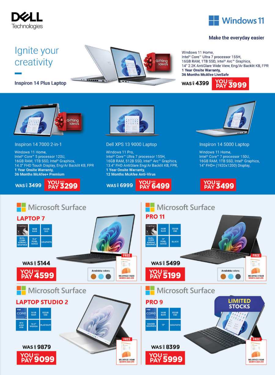 DSF Sale: 25-50% Off Mobiles, Laptops & More In Emax Abu Dhabi