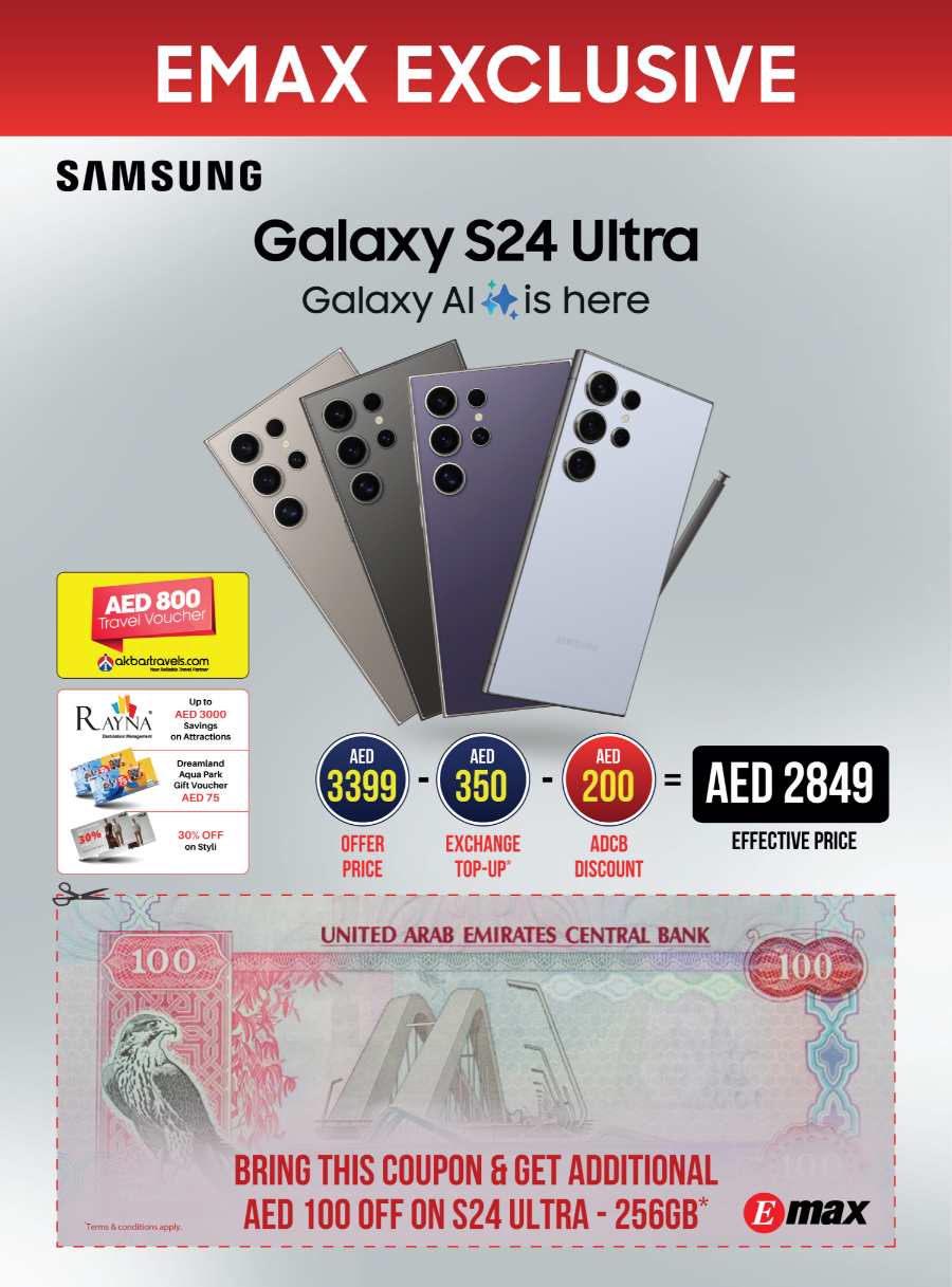 DSF Sale: 25-50% Off Mobiles, Laptops & More In Emax Abu Dhabi