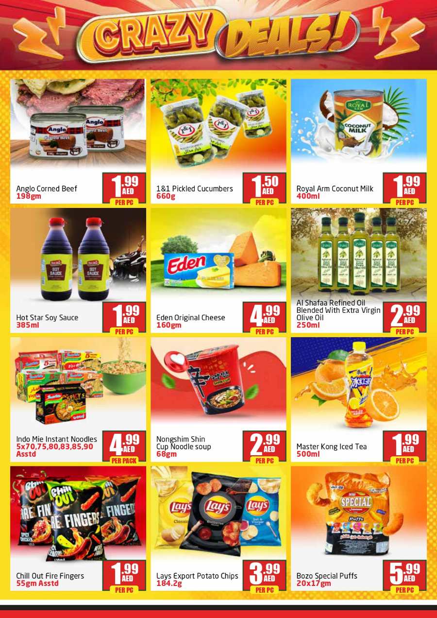 Crazy Deals: 40% Off Fresh Food & Groceries In Delta Centre Sharjah / Ajman