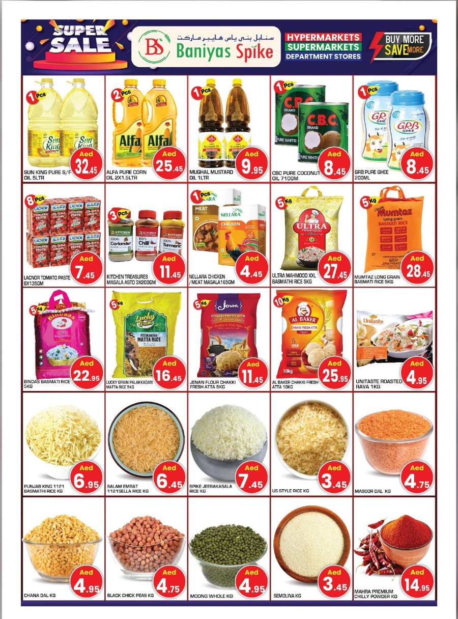 Super Sale: Up to 40% Off on Grocery & Fresh Foods In Baniyas Spike Abu Dhabi