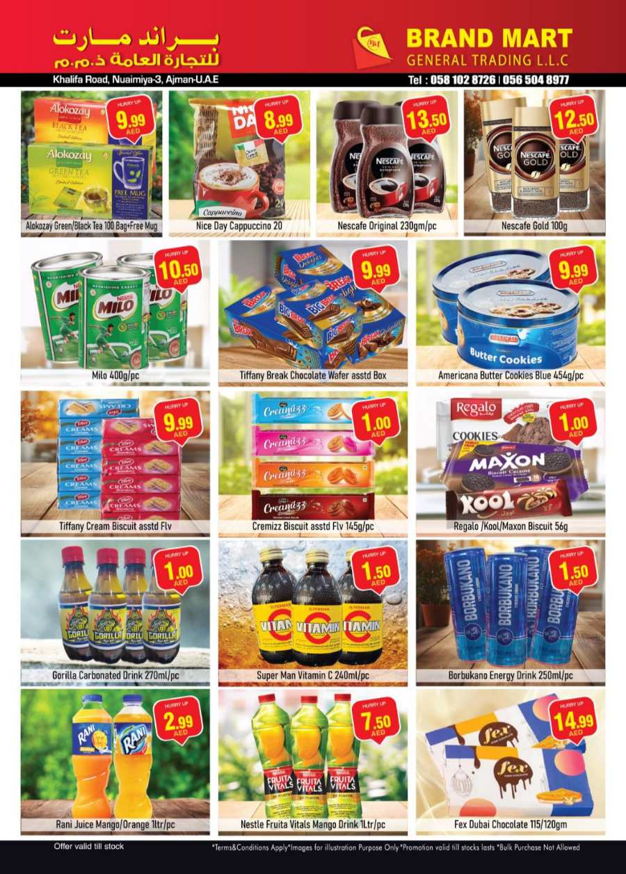 Weekend Big Sale | Up to 50% Off In Brand Mart Sharjah / Ajman