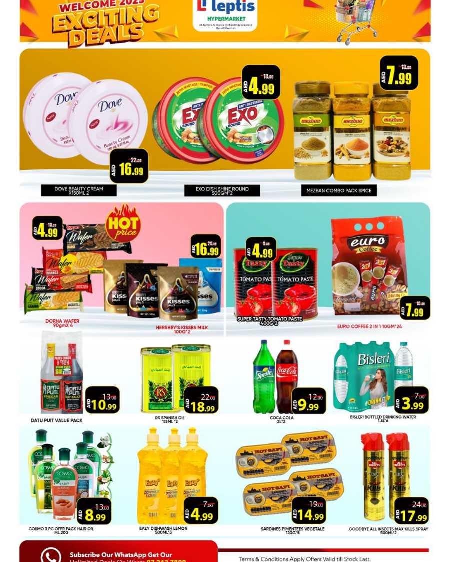 2025 Exciting Deals – Up to 50% Off on Trolly & Bags In Leptis Hypermarket Ras al Khaimah