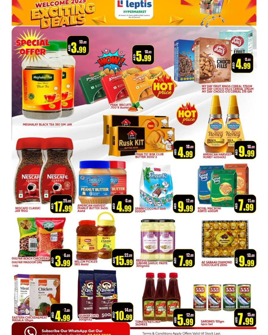 2025 Exciting Deals – Up to 50% Off on Trolly & Bags In Leptis Hypermarket Ras al Khaimah