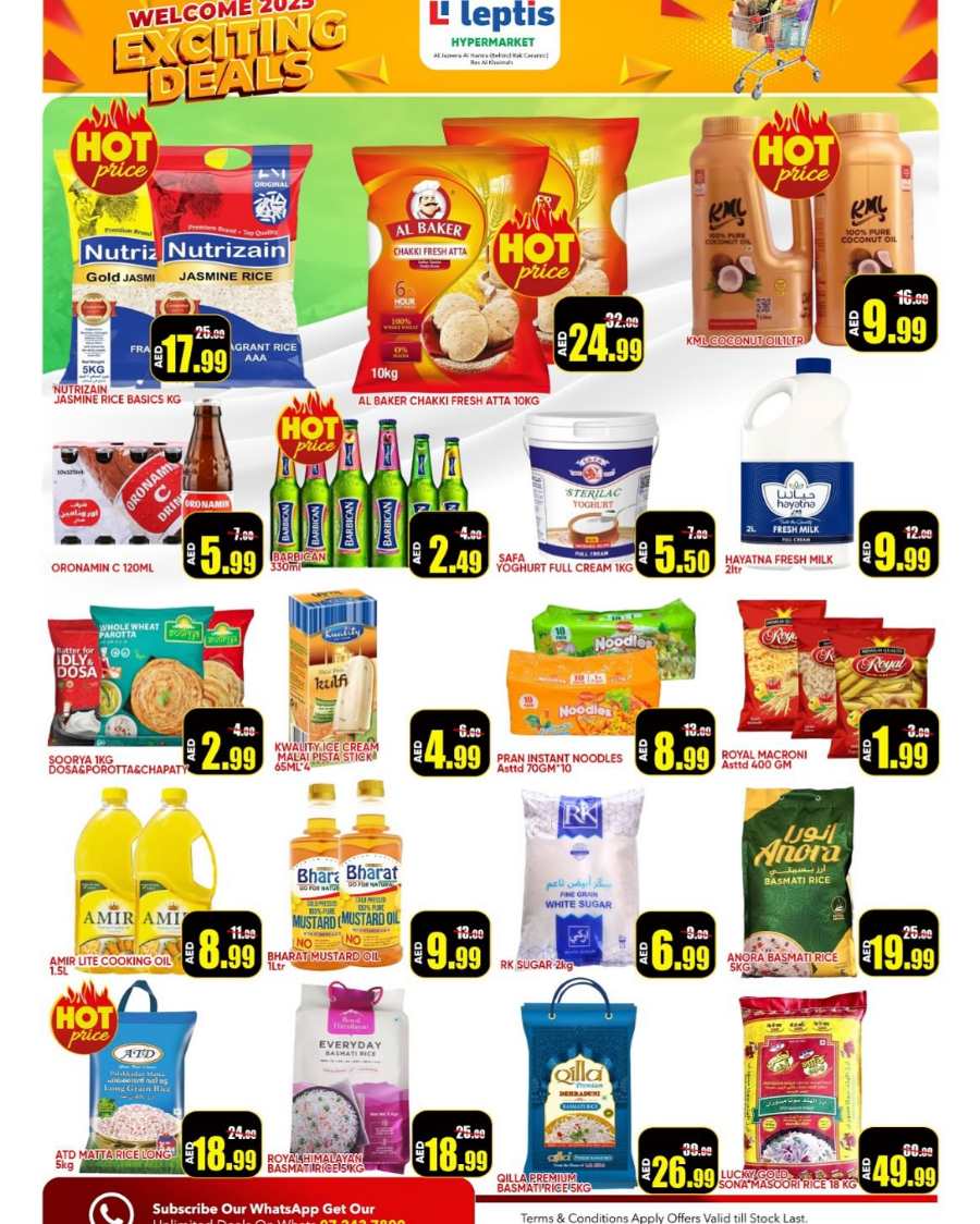 2025 Exciting Deals – Up to 50% Off on Trolly & Bags In Leptis Hypermarket Ras al Khaimah