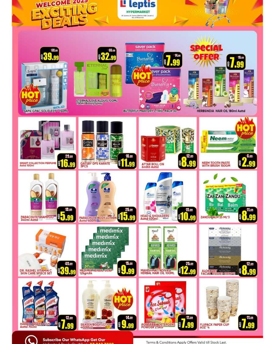 2025 Exciting Deals – Up to 50% Off on Trolly & Bags In Leptis Hypermarket Ras al Khaimah