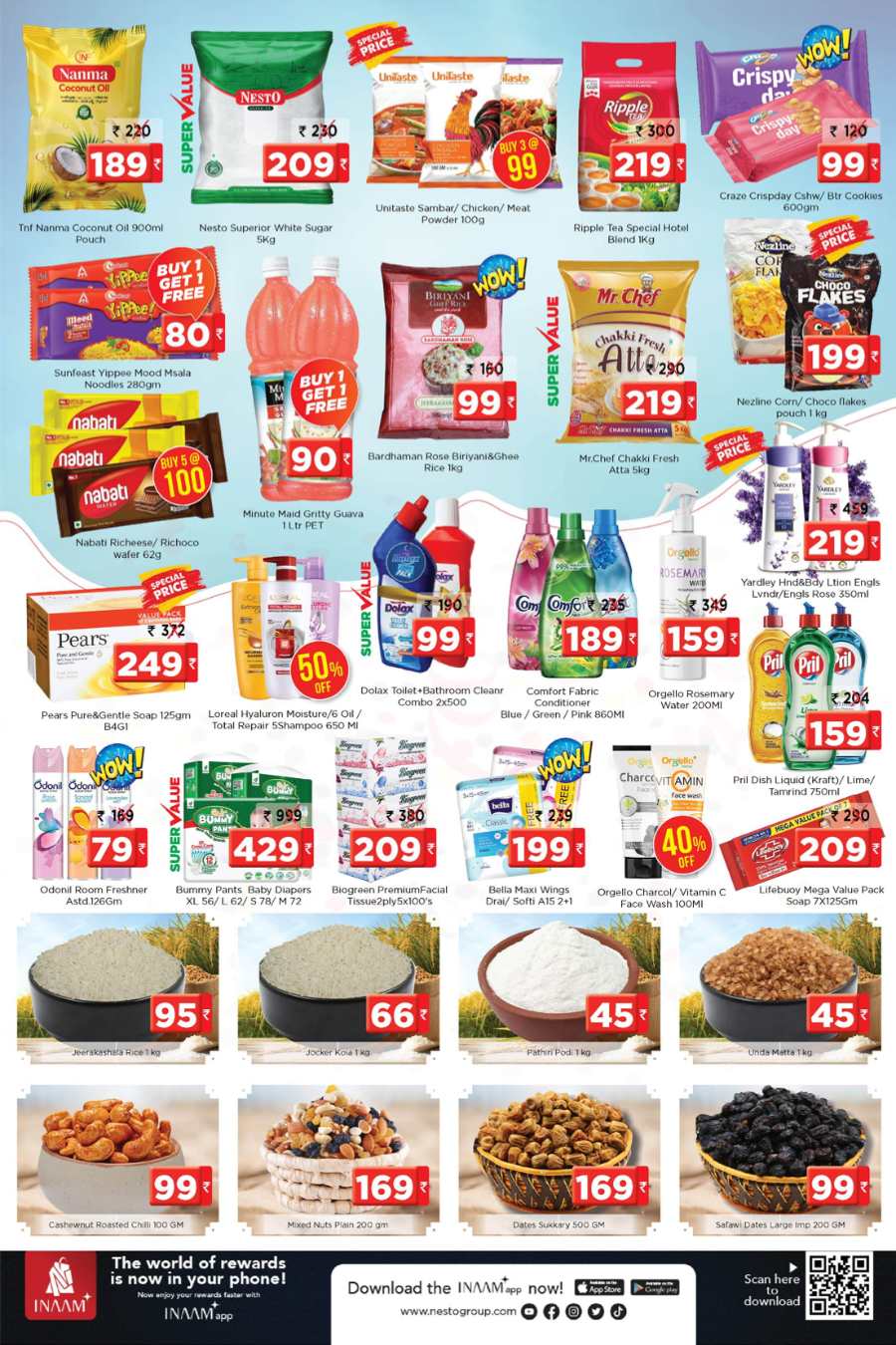 Big Bigger Biggest Deals Ever - Don’t miss out In Nesto Hypermarket Calicut