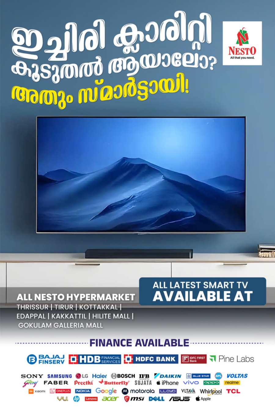 Big Bigger Biggest Deals Ever - Don’t miss out In Nesto Hypermarket Calicut