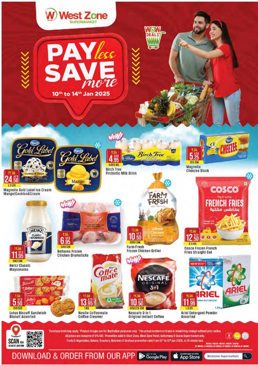 Pay Less Save More | Up to 40% Off In West Zone Supermarket Abu Dhabi