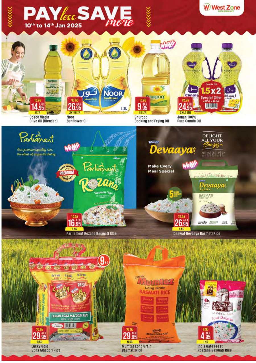 Pay Less Save More | Up to 40% Off In West Zone Supermarket Abu Dhabi