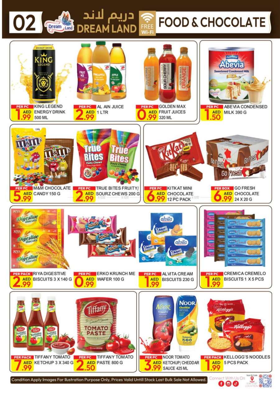 Weekend Offers – Up to 40% Off on Grocery & Fresh Foods In Dream Land Center Dubai