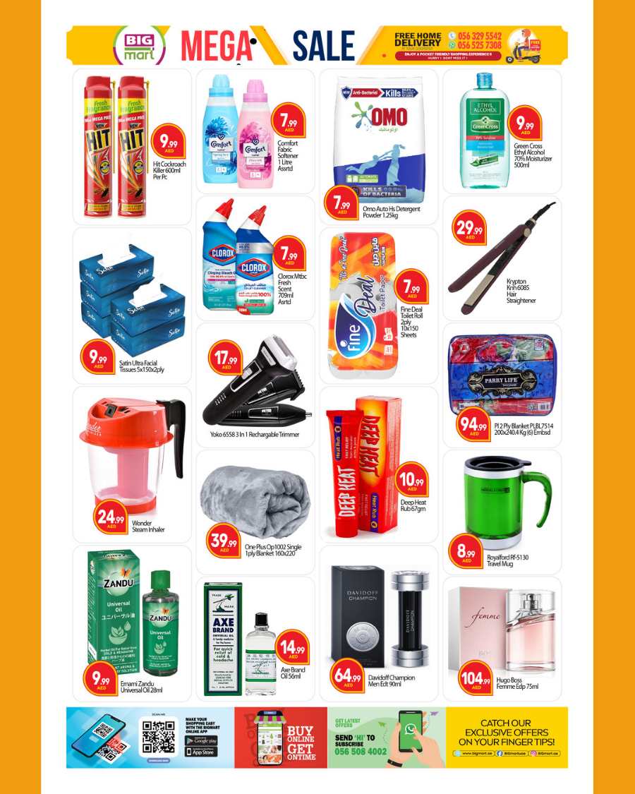 Mega Sale | Up to 30% Off on Grocery & Personal Care In BIG mart Dubai