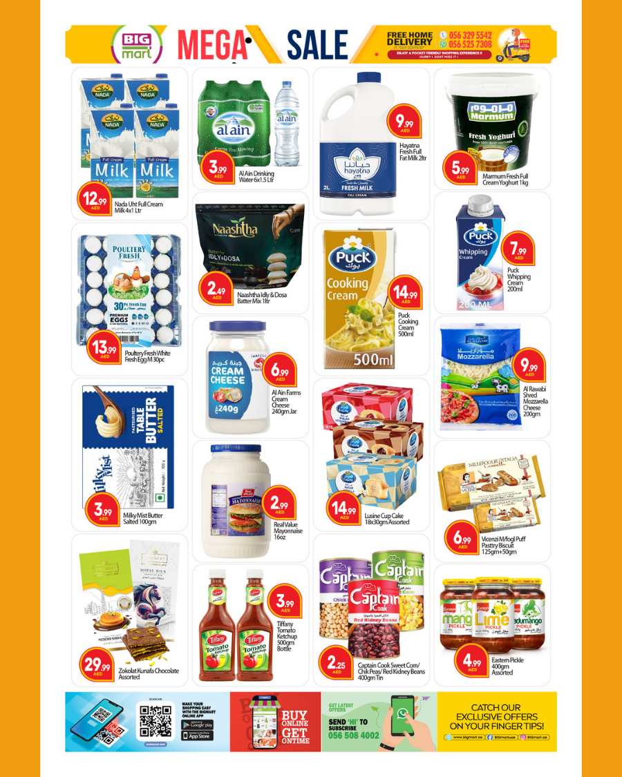 Mega Sale | Up to 30% Off on Grocery & Personal Care In BIG mart Dubai