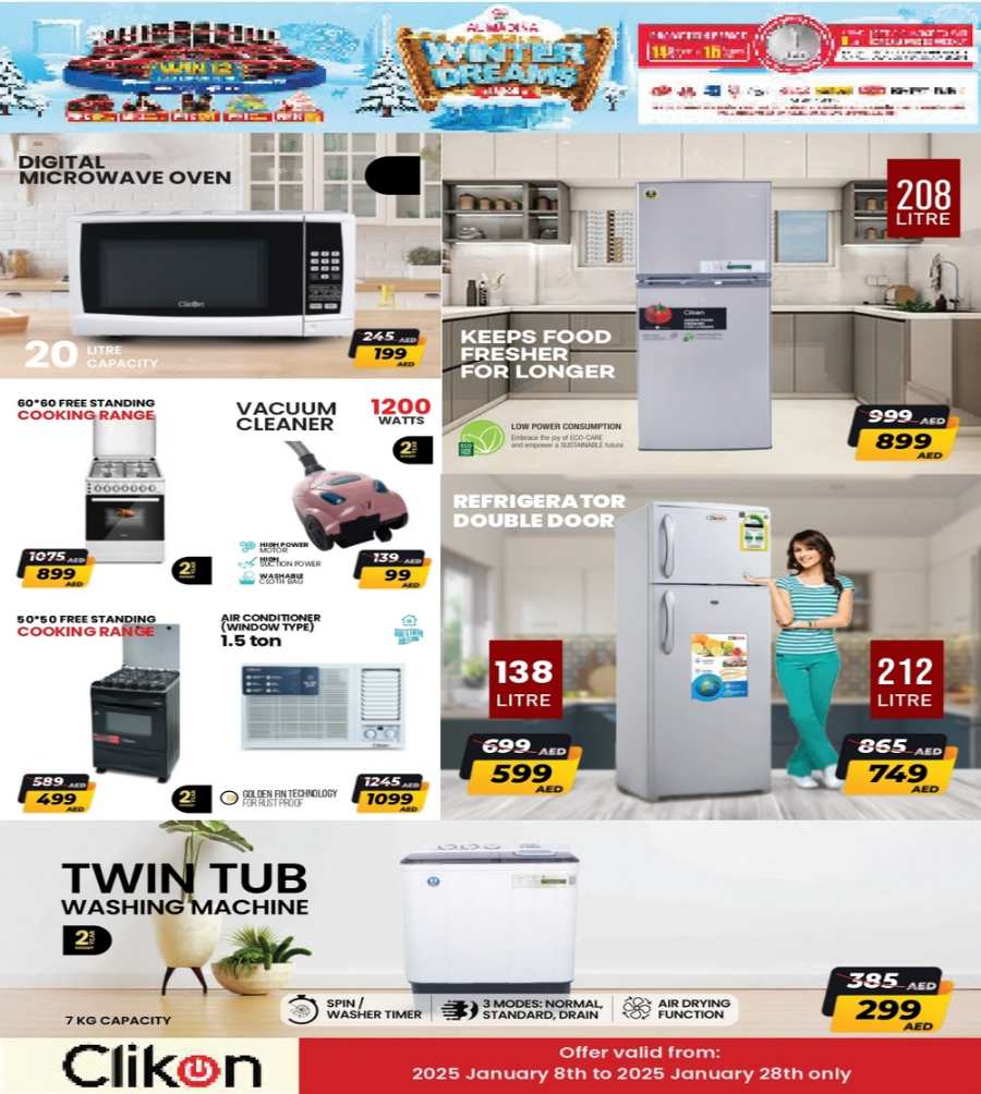 Up to 40% Off on Electronics & Appliances In Al Madina Hypermarket Sharjah / Ajman