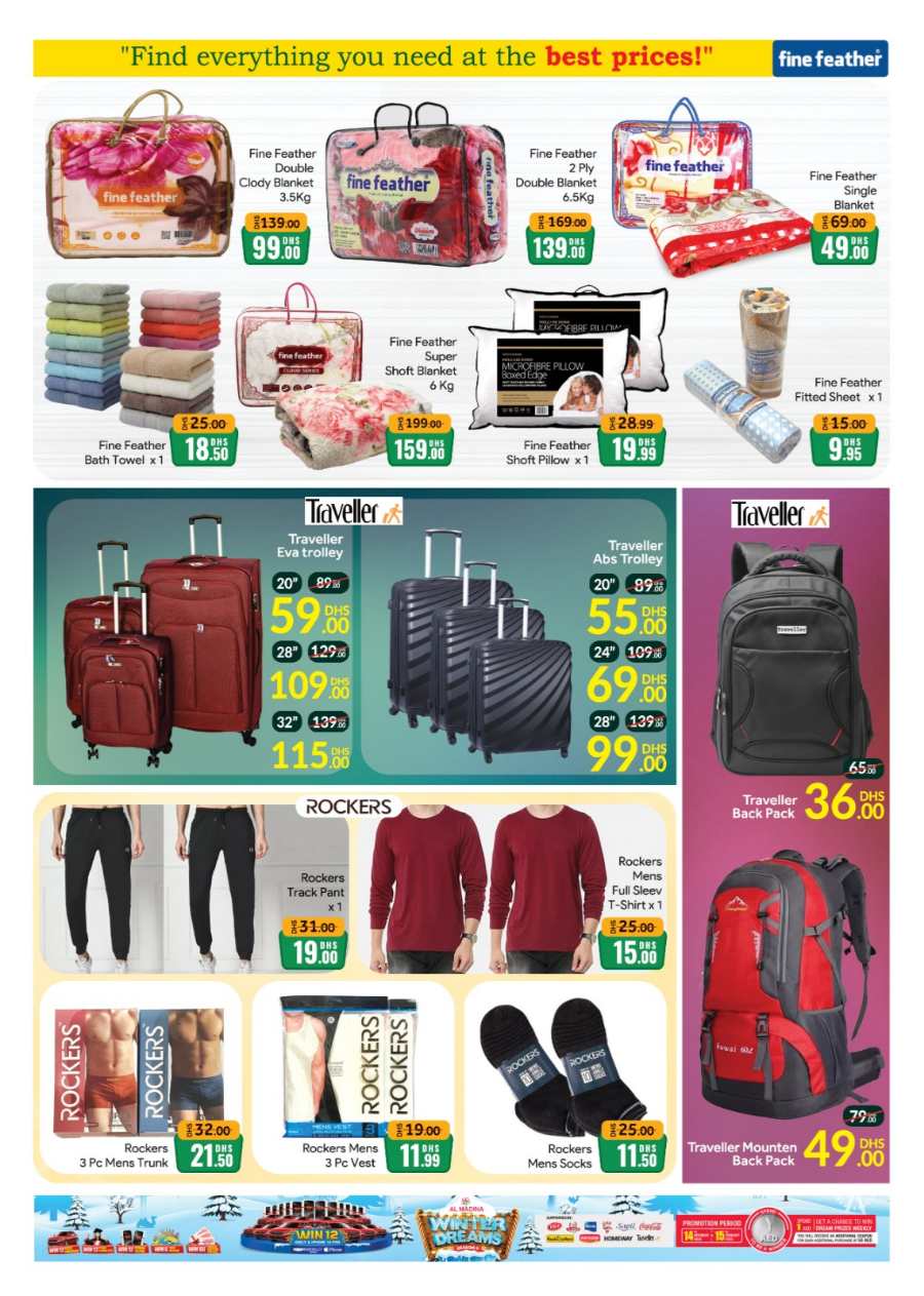 Weekend Big Days | Up to 40% Off Trolly & Bags In Mango Hypermarket Dubai