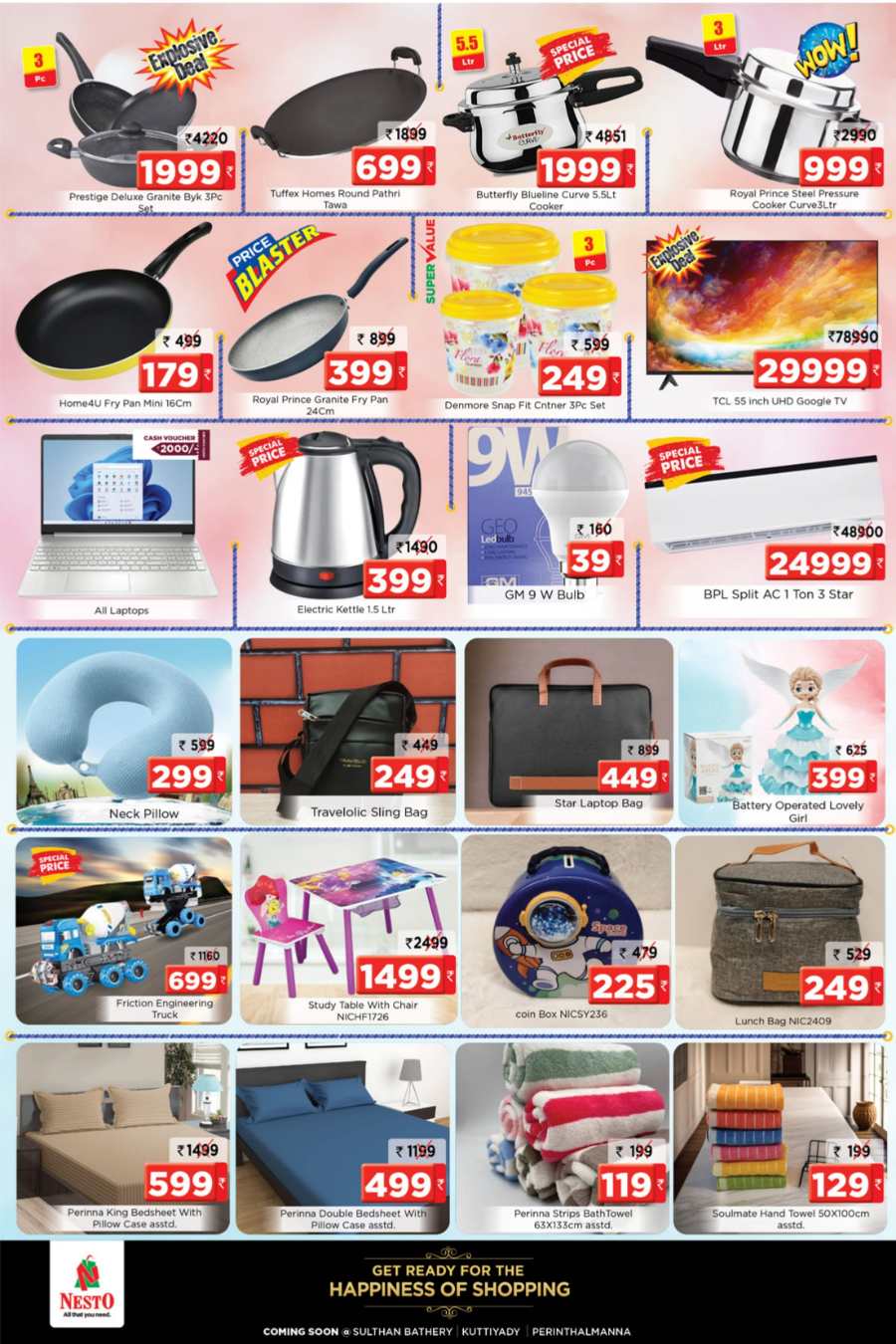 Big Bigger Biggest Deals - Don’t miss out In Nesto Hypermarket Calicut