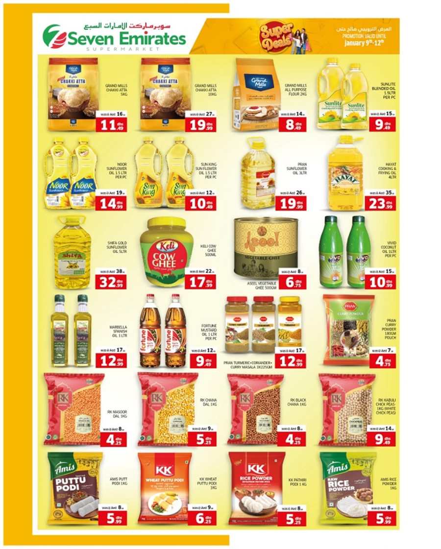 Weekend Super Deals -Up to 40% Off In Seven Emirates Supermarket Abu Dhabi