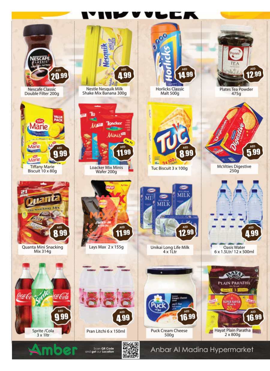 Midweek Deals | Up to 30% Off on Groceries In Amber Hypermarket Sharjah / Ajman