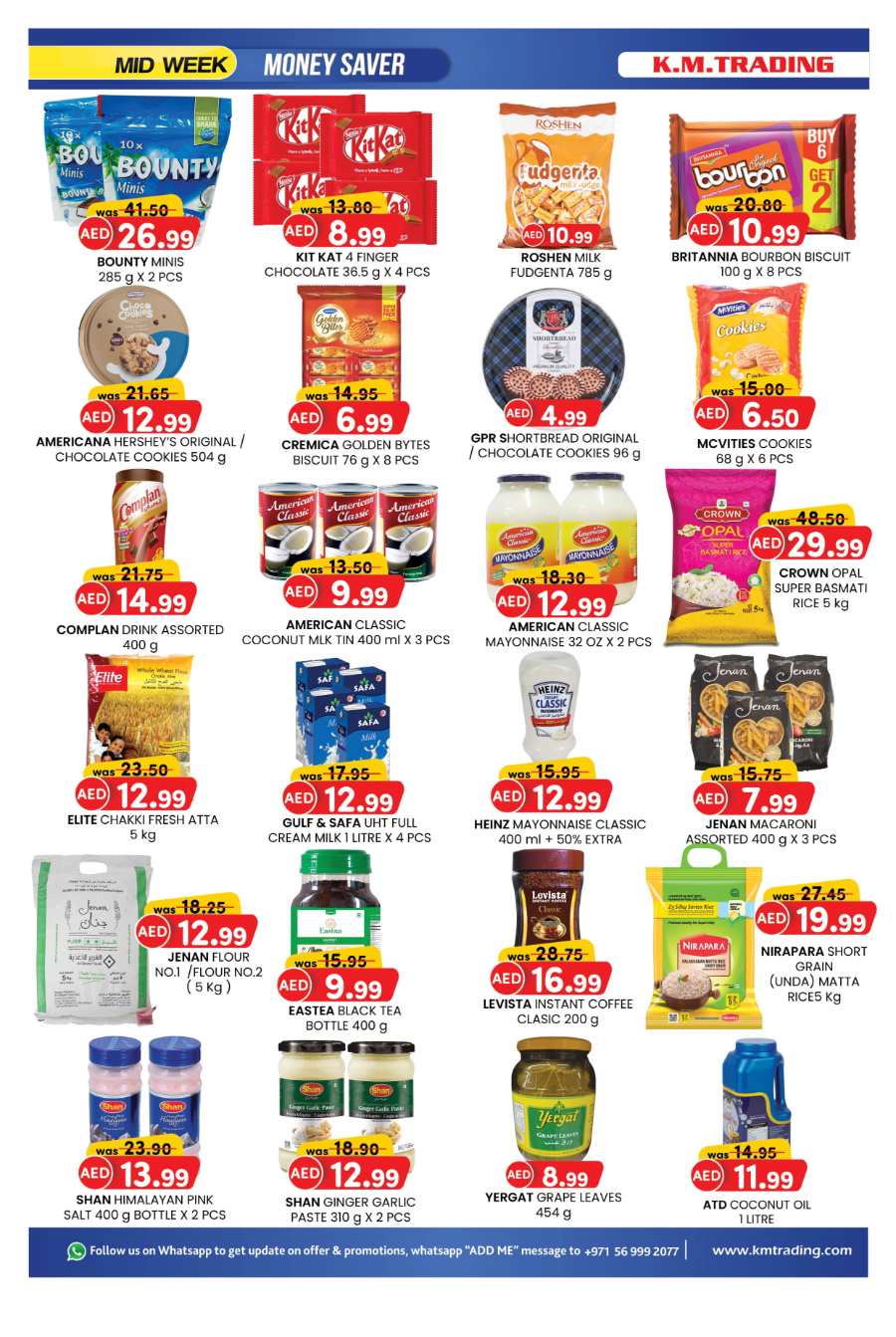 Money Savings – Up to 40% Off on Grocery & Personal Care In K.M Trading Al Ain