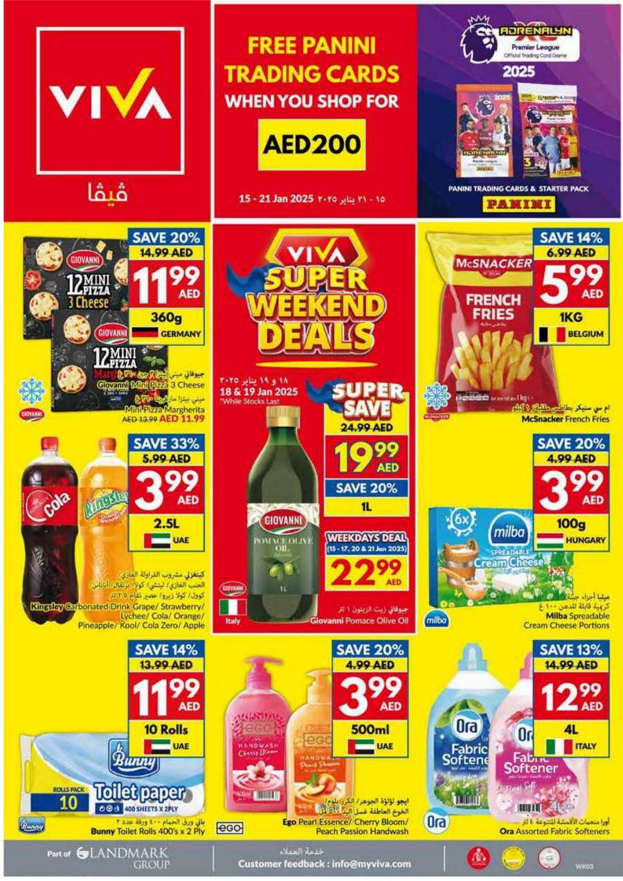 Weekend Deals | Up to 40% Off on Groceries & Foods In VIVA Supermarket Abu Dhabi