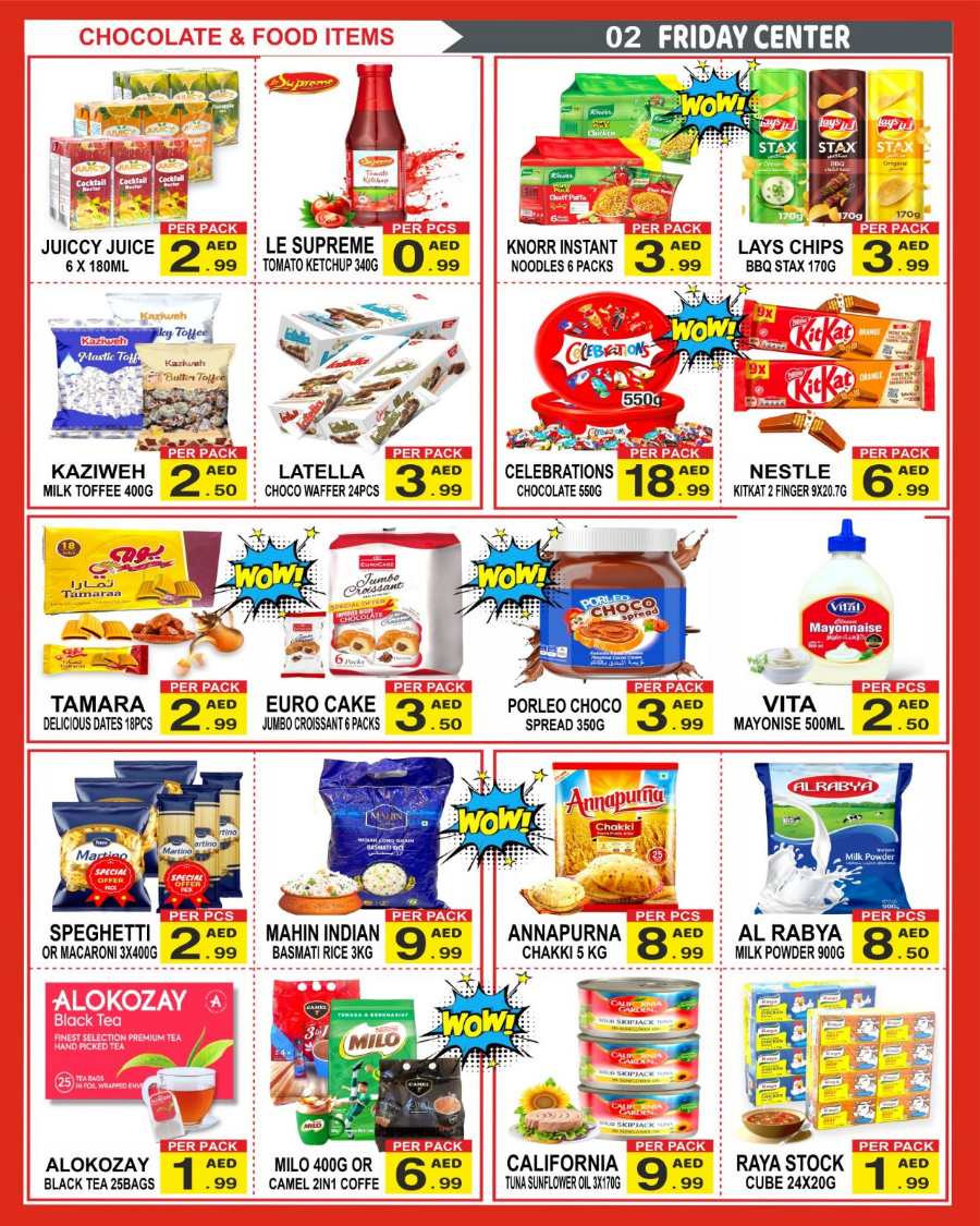 Bright Friday Deals! In Friday Center Sharjah / Ajman