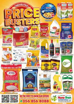 Price Busters! In Home Fresh Abu Dhabi