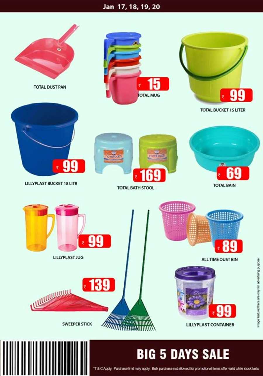 Big 5 Days | Grocery & Household Items In Smile Hypermarket Kannur