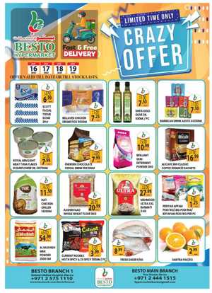 Crazy Offers In Besto Hypermarket Abu Dhabi