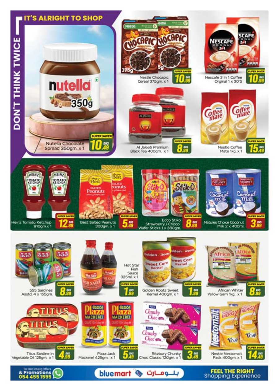 Weekend Deals In Bluemart Dubai