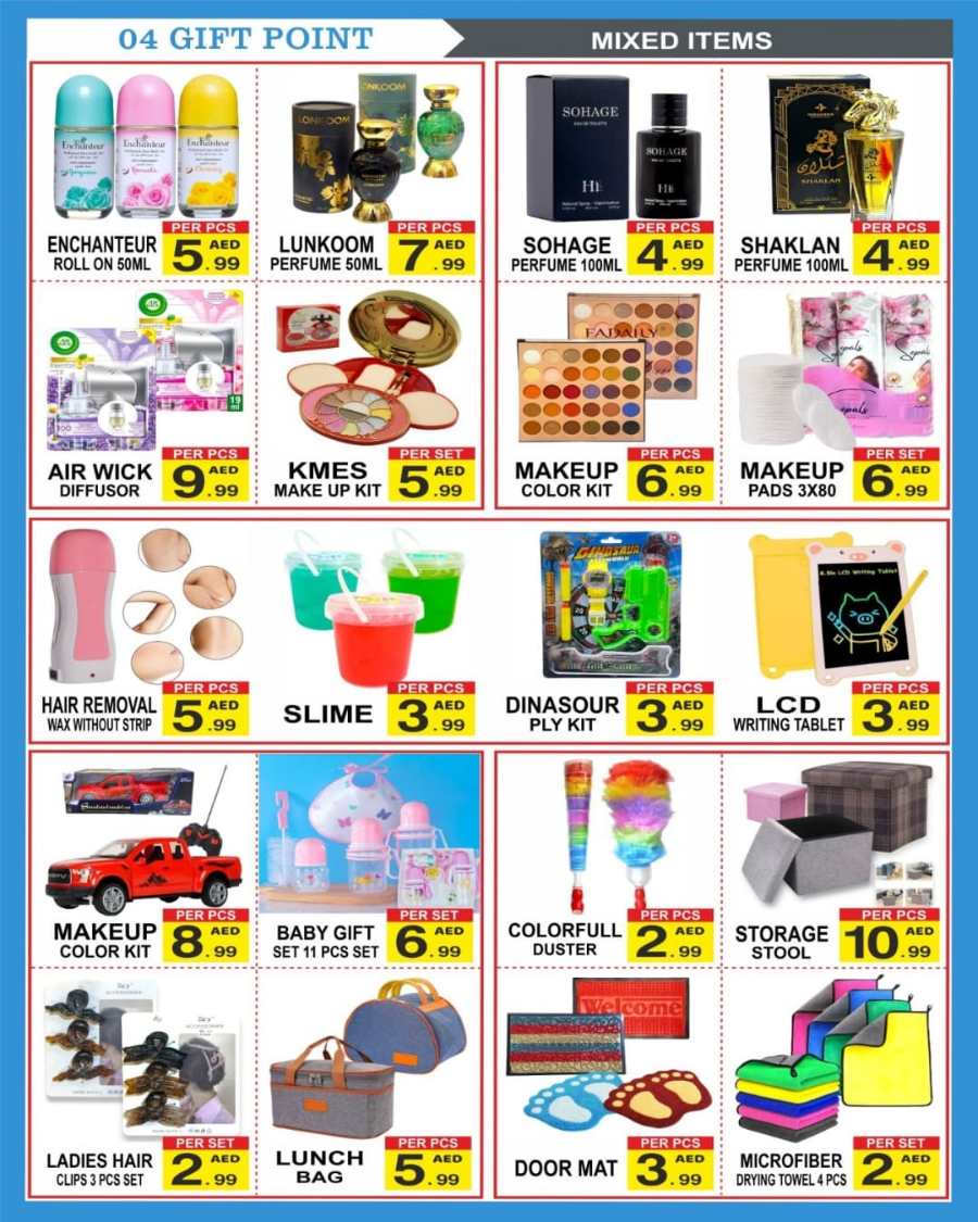 Best Deals In Gift Point Department Store Dubai