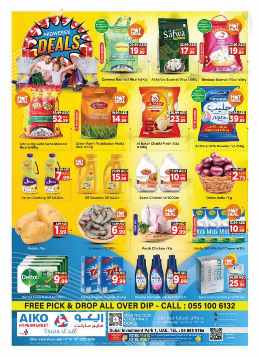 Weekend Deals In AIKO Hypermarket Dubai