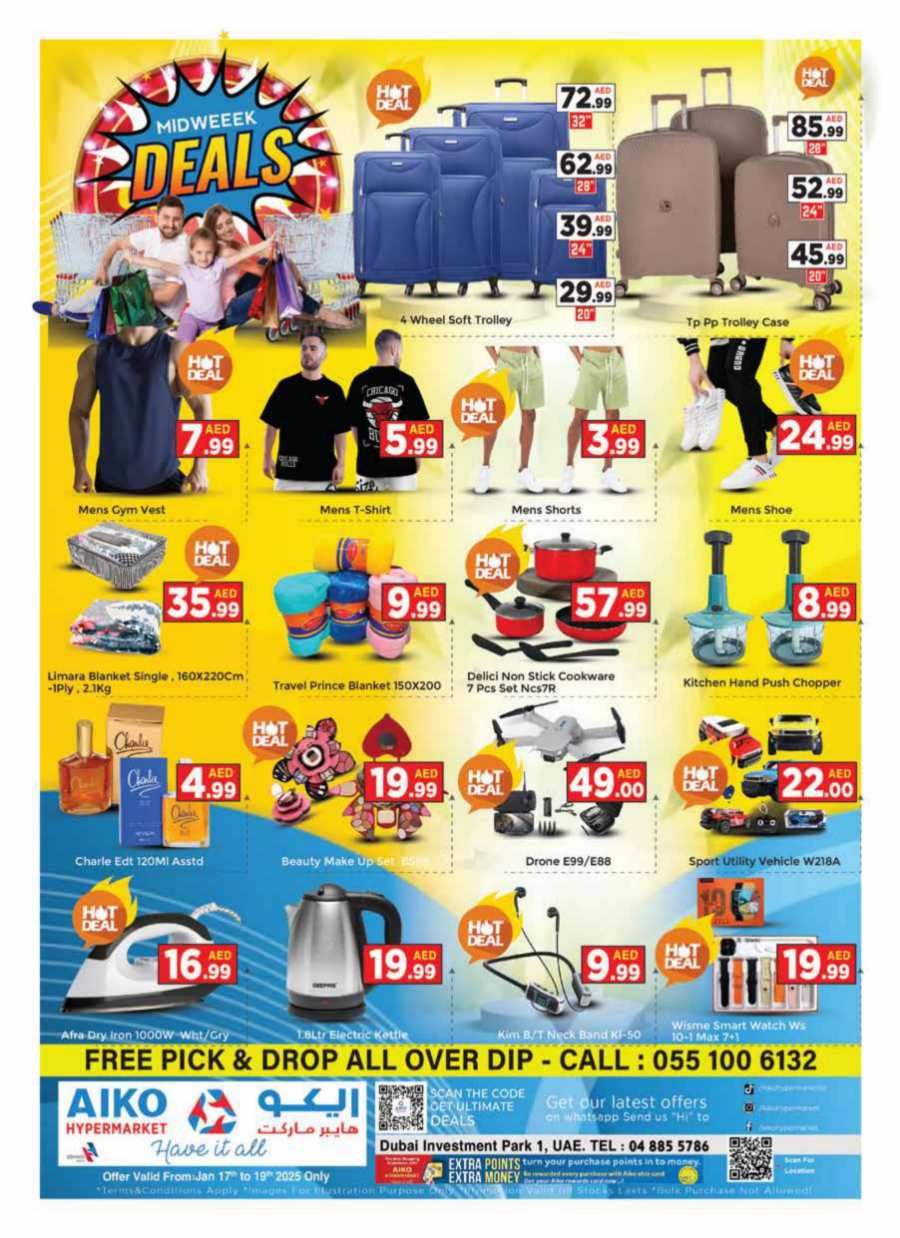 Weekend Deals In AIKO Hypermarket Dubai