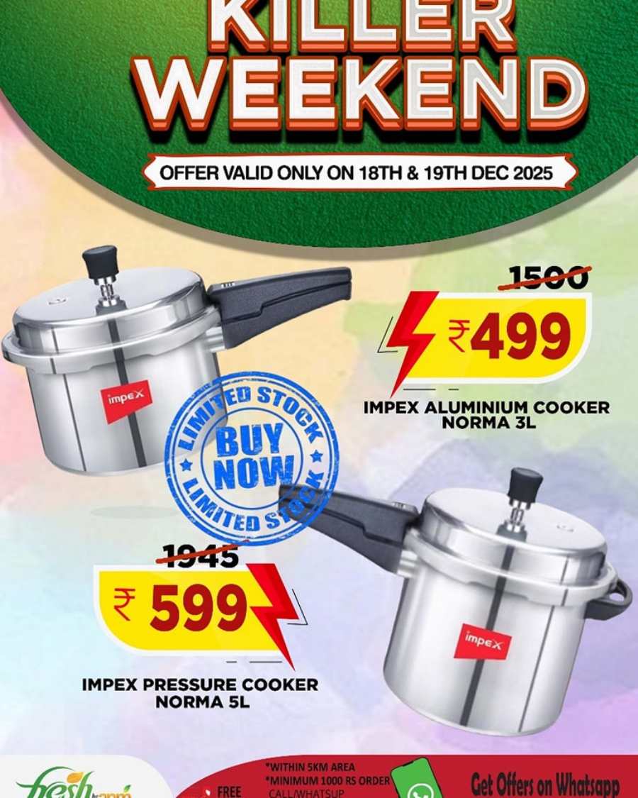 Weekend Sale In Freshday Hypermarket Malappuram