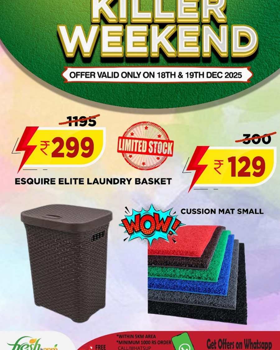 Weekend Sale In Freshday Hypermarket Malappuram