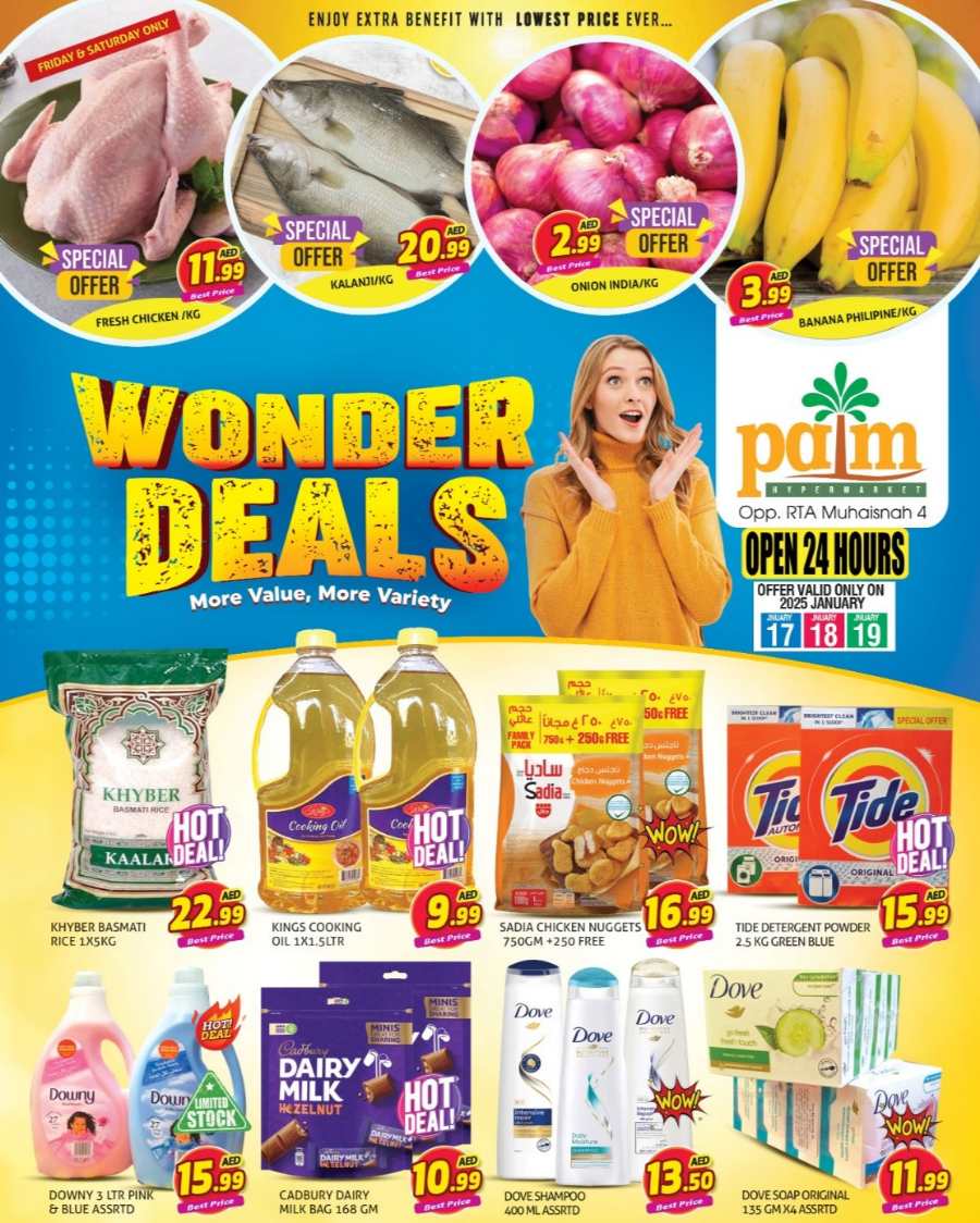 Wonder Deals! In Palm Hypermarket Dubai